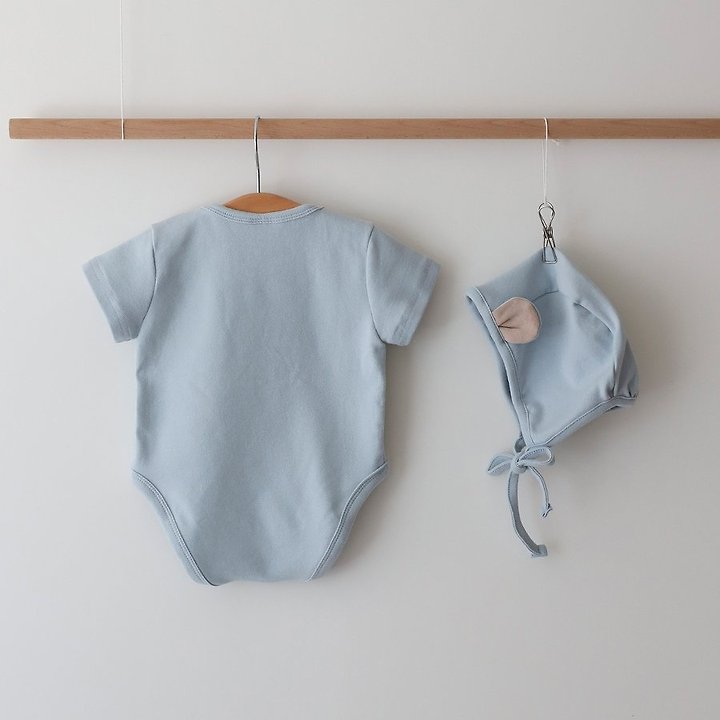 Lemonade - Korean Baby Fashion - #babyboutique - Teto Set (Romper + Bonnet) - 4