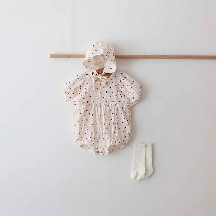Lemonade - Korean Baby Fashion - #babyboutiqueclothing - Medley Set (Romper + Bonnet) - 3