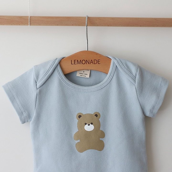 Lemonade - Korean Baby Fashion - #babyclothing - Teto Set (Romper + Bonnet) - 5