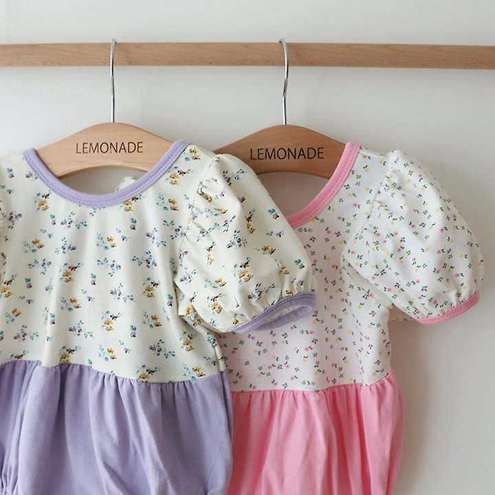 Lemonade - Korean Baby Fashion - #babyclothing - Viola Set (Romper + Bonnet) - 3