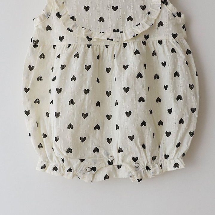Lemonade - Korean Baby Fashion - #babyfashion - Cupid Set (Romper + Bonnet) - 8