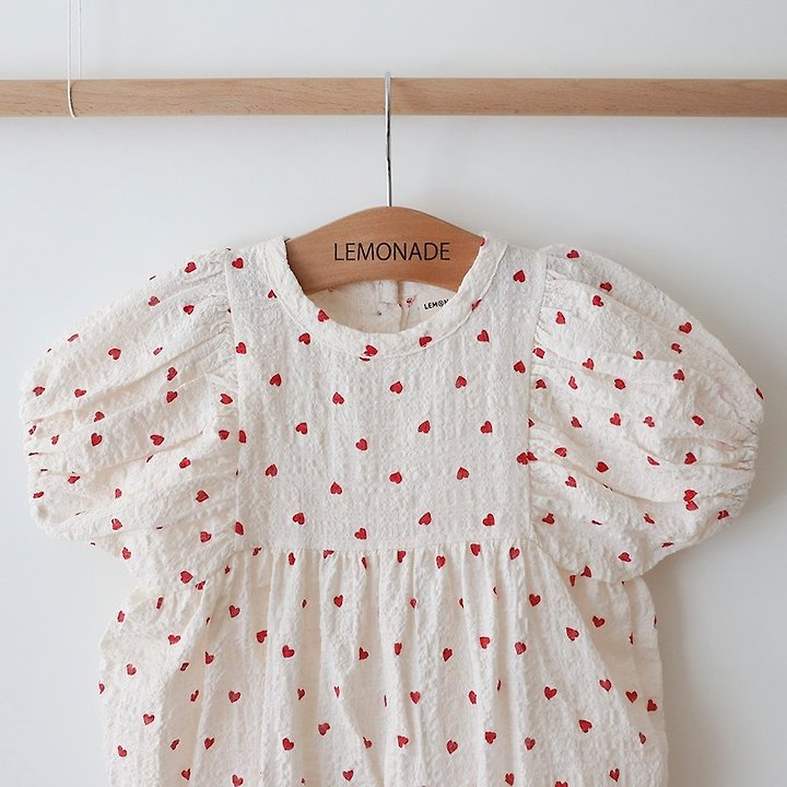 Lemonade - Korean Baby Fashion - #babyfashion - Medley Set (Romper + Bonnet) - 5