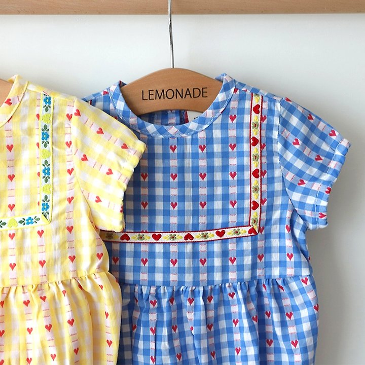 Lemonade - Korean Baby Fashion - #babyfashion - Sera Set (Romper + Bonnet) - 3