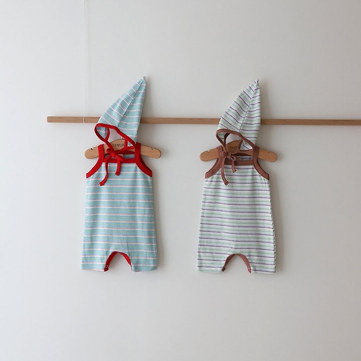 Lemonade - Korean Baby Fashion - #babyfashion - Kiki Set (Romper + Bonnet)