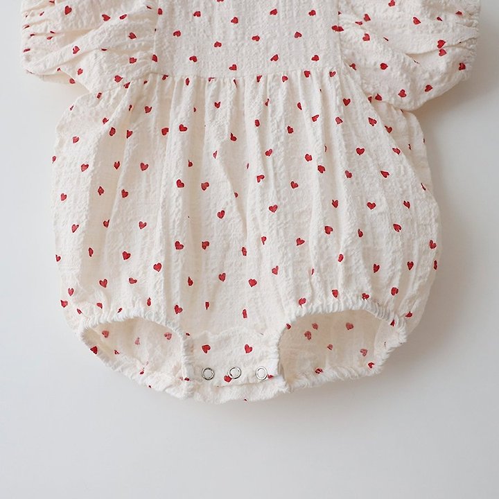Lemonade - Korean Baby Fashion - #babyfever - Medley Set (Romper + Bonnet) - 6