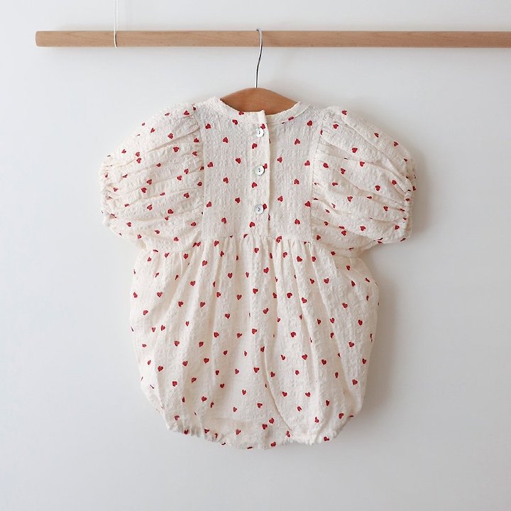 Lemonade - Korean Baby Fashion - #babygirlfashion - Medley Set (Romper + Bonnet) - 7
