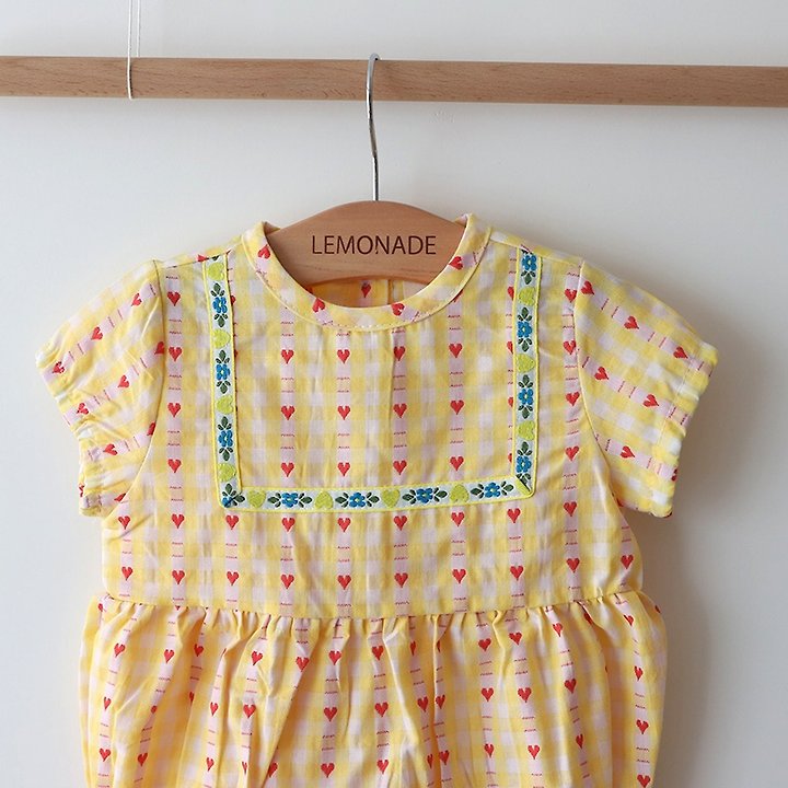 Lemonade - Korean Baby Fashion - #babylifestyle - Sera Set (Romper + Bonnet) - 6