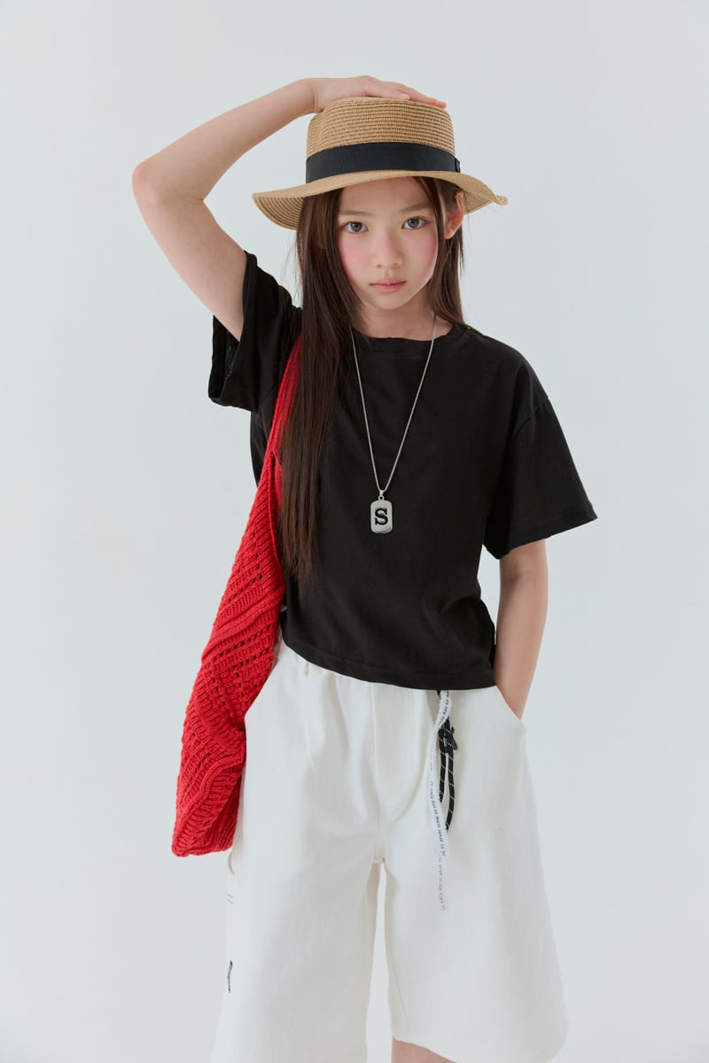 Lilas - Korean Children Fashion - #Kfashion4kids - Necklace Set Tee