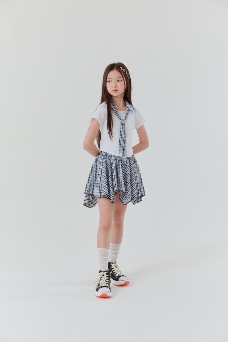 Lilas - Korean Children Fashion - #Kfashion4kids - Lady Tie Tee - 3