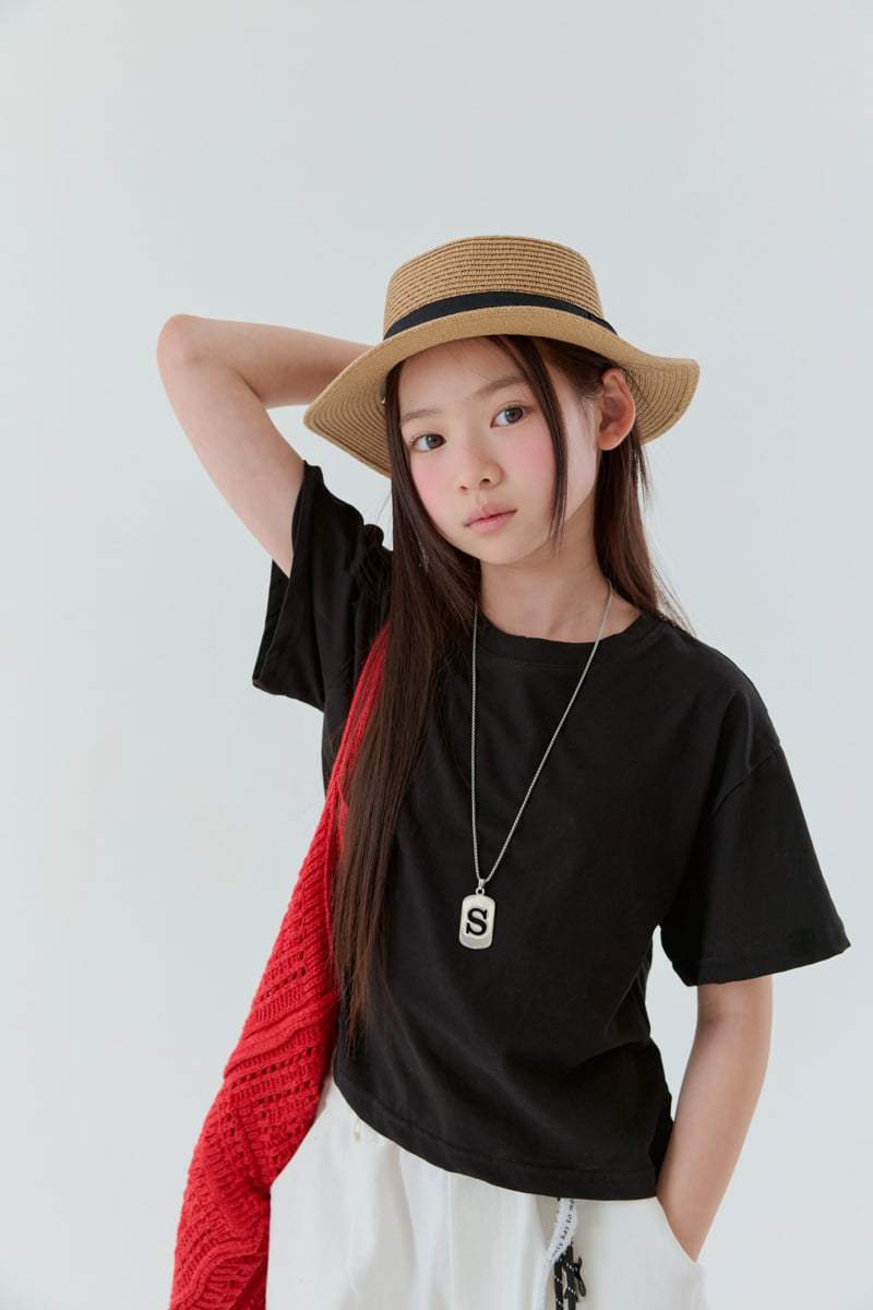 Lilas - Korean Children Fashion - #childofig - Necklace Set Tee - 9