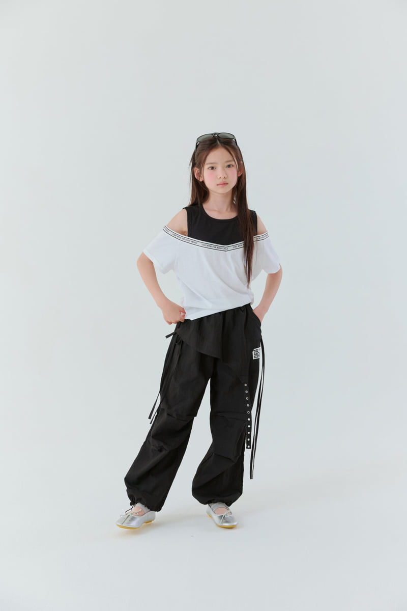 Lilas - Korean Children Fashion - #childofig - Choi V-Neck Tee - 8