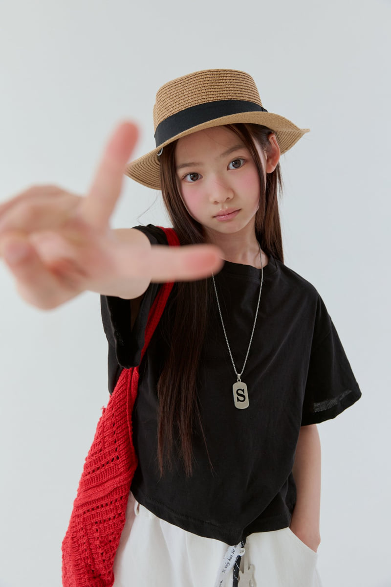 Lilas - Korean Children Fashion - #childrensboutique - Necklace Set Tee - 10