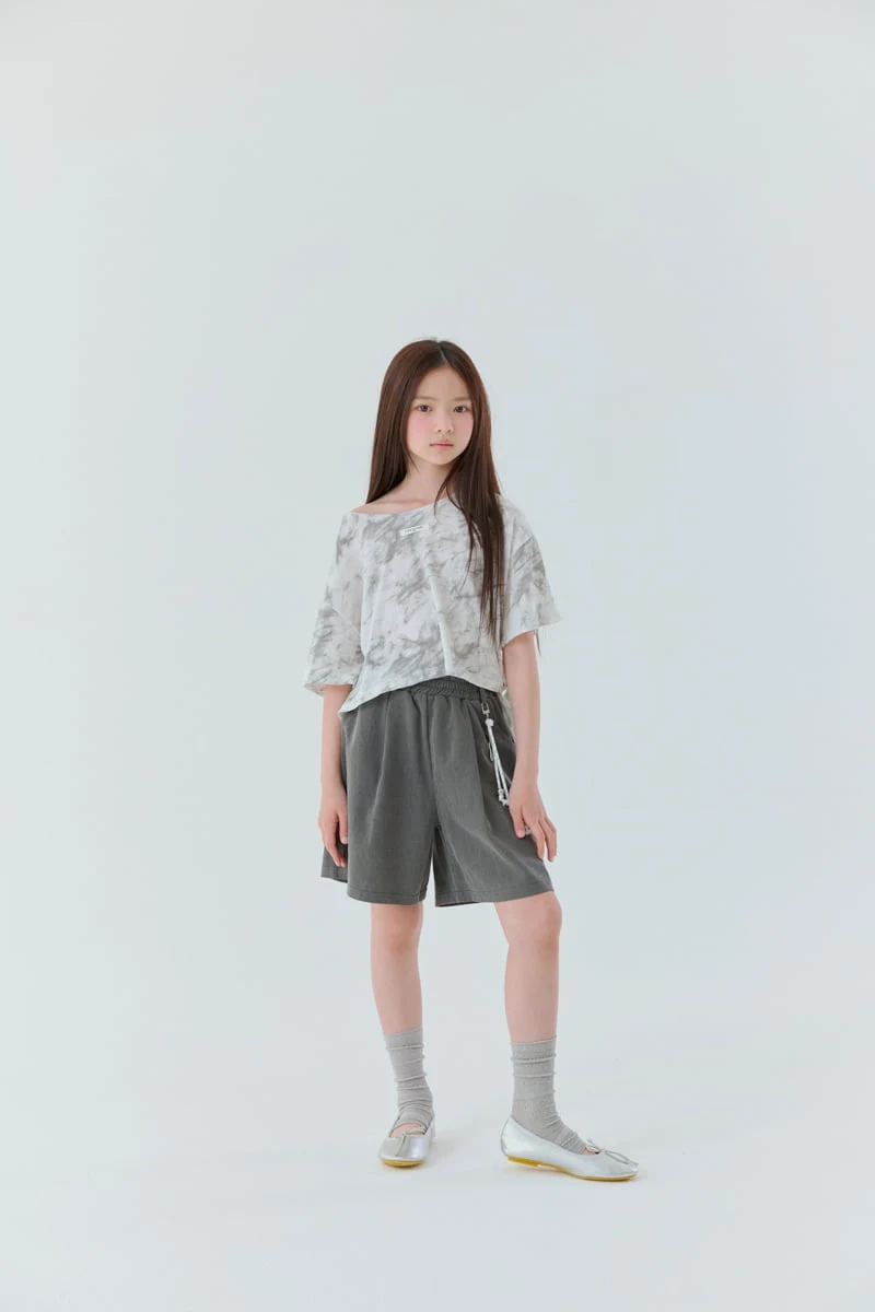 Lilas - Korean Children Fashion - #childrensboutique - Wave Knot Tee