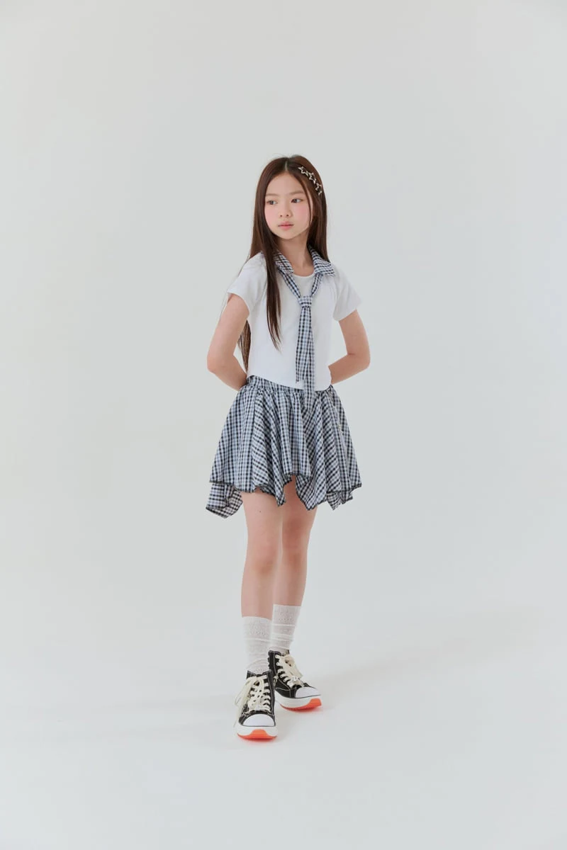 Lilas - Korean Children Fashion - #designkidswear - Cool Pointed Skirt - 12