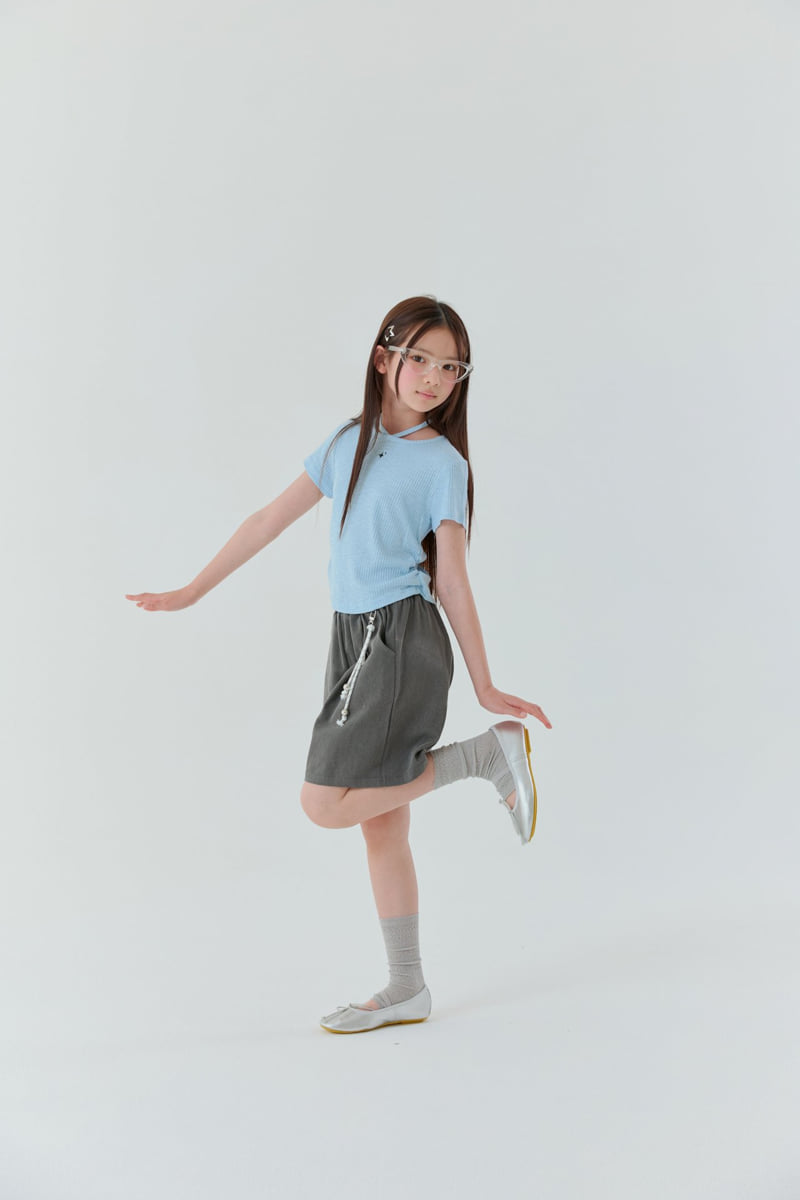 Lilas - Korean Children Fashion - #kidsshorts - Pigment-Dyed Shorts - 12