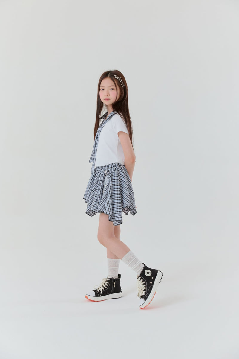 Lilas - Korean Children Fashion - #Kfashion4kids - Lady Tie Tee - 4