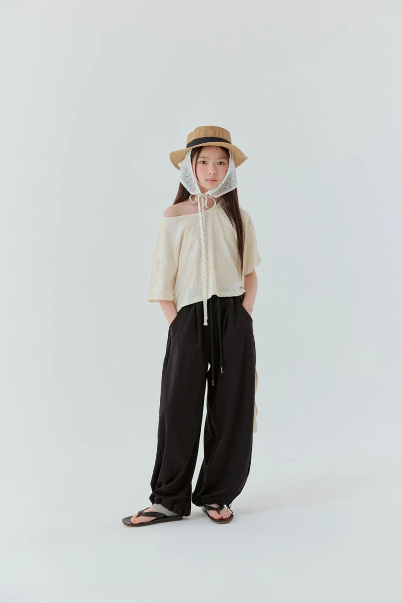 Lilas - Korean Children Fashion - #minifashionista - Wave Knot Tee - 11