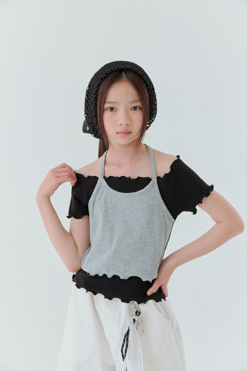 Lilas - Korean Children Fashion - #minifashionista - Sugar Mesh Tee - 8