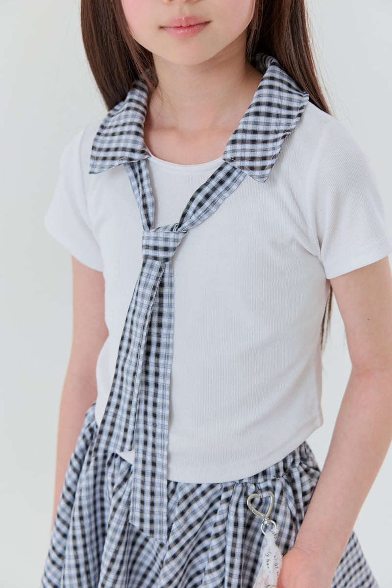 Lilas - Korean Children Fashion - #minifashionista - Lady Tie Tee - 6