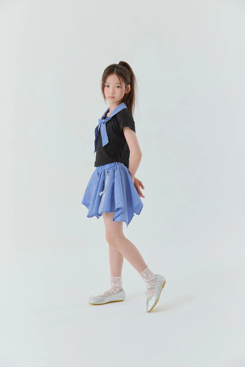 Lilas - Korean Children Fashion - #minifashionista - Cool Pointed Skirt - 5