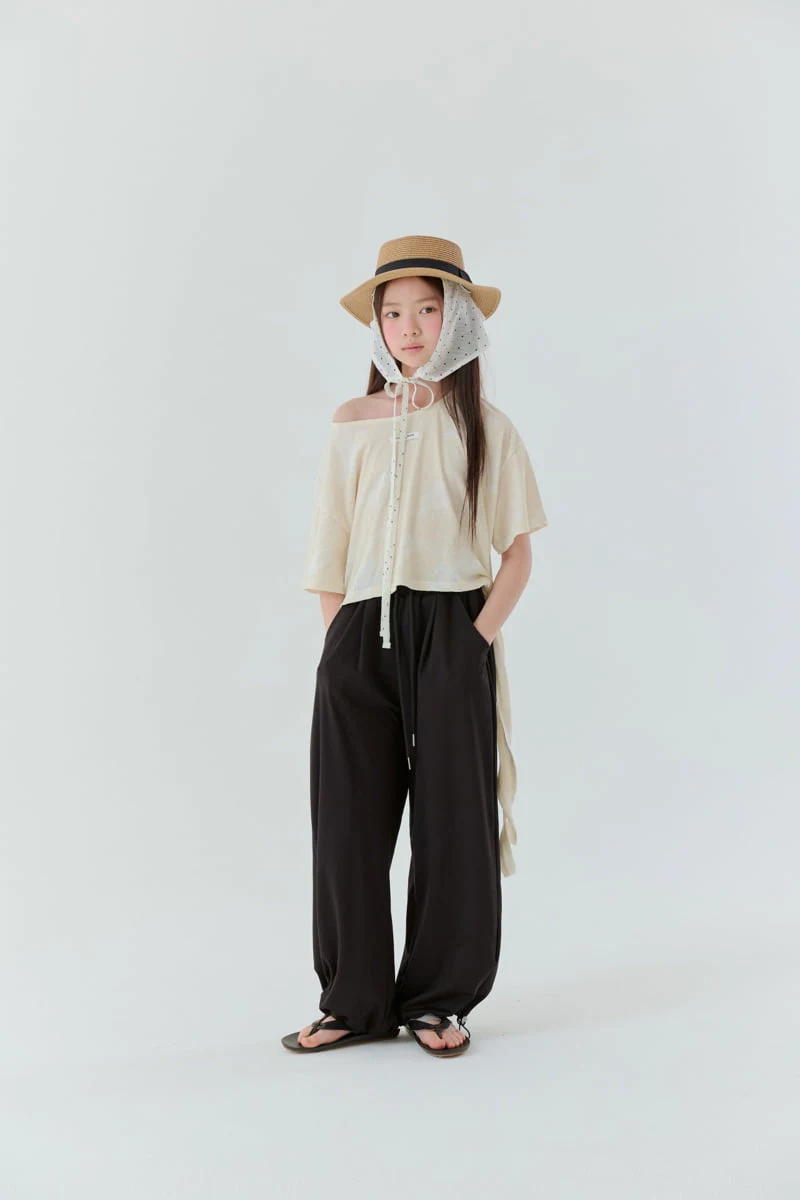 Lilas - Korean Children Fashion - #prettylittlegirls - Wave Knot Tee - 12