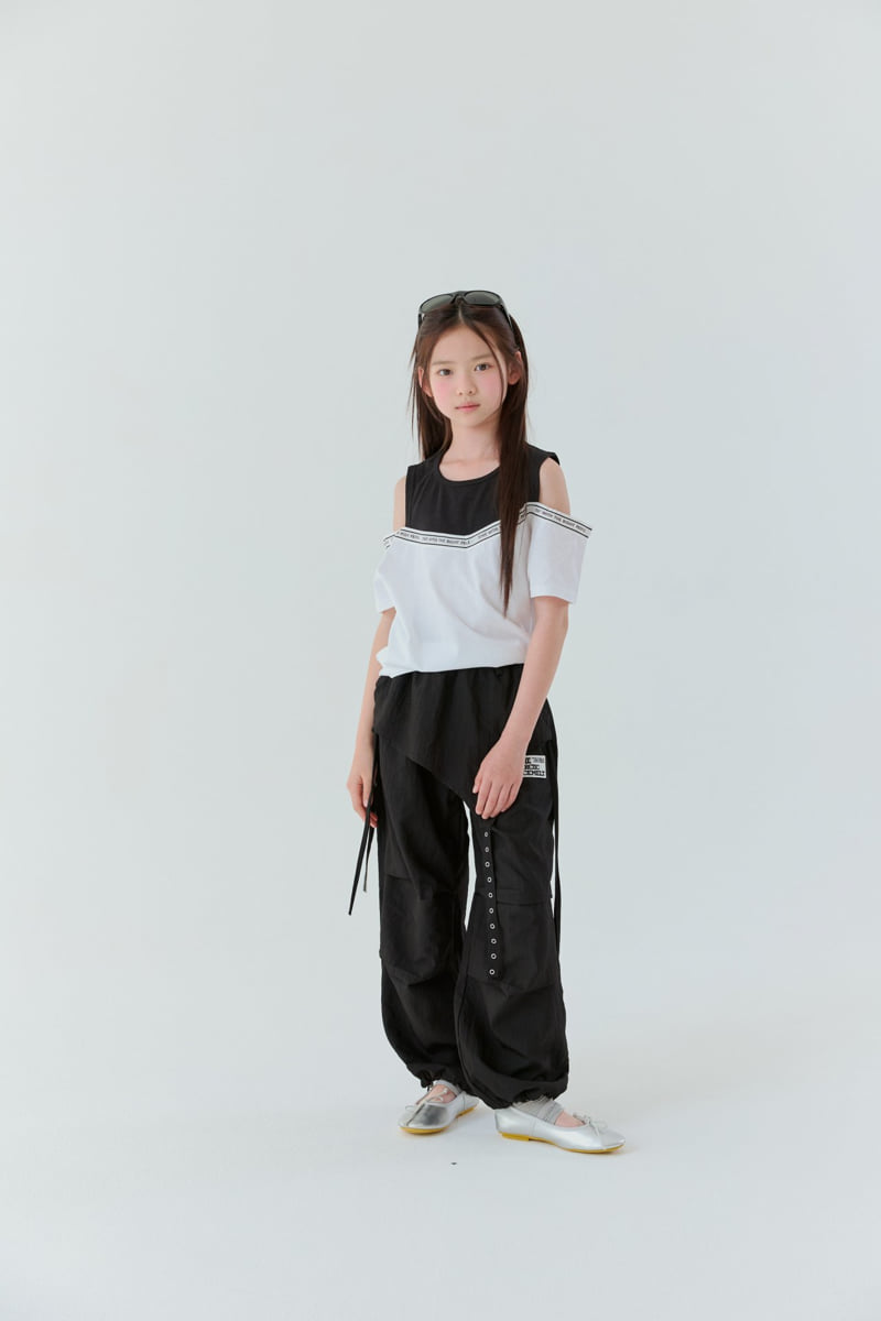 Lilas - Korean Children Fashion - #stylishchildhood - Choi V-Neck Tee - 7