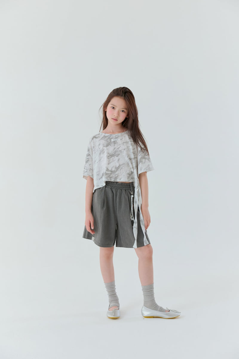 Lilas - Korean Children Fashion - #prettylittlegirls - Pigment-Dyed Shorts - 4