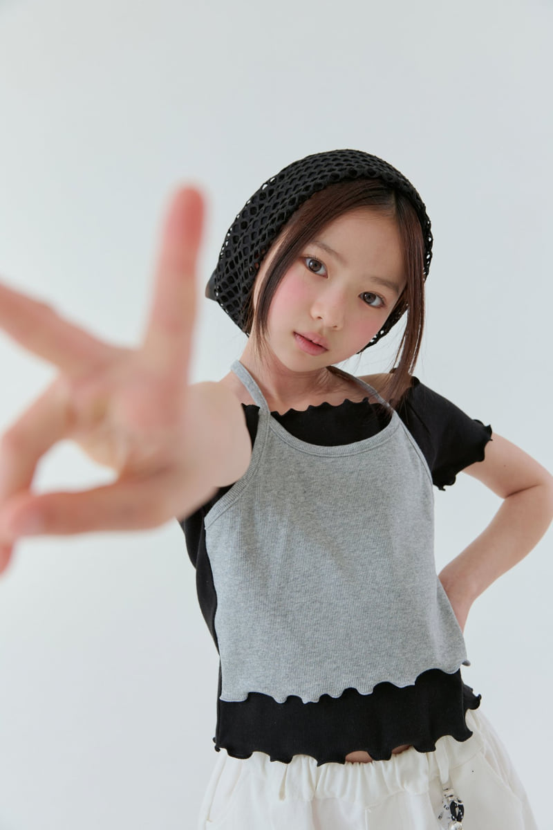 Lilas - Korean Children Fashion - #todddlerfashion - Sugar Mesh Tee - 10