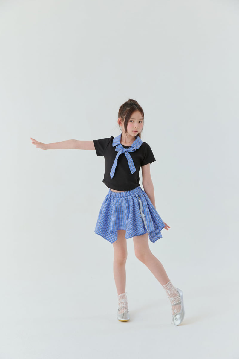 Lilas - Korean Children Fashion - #todddlerfashion - Cool Pointed Skirt - 7