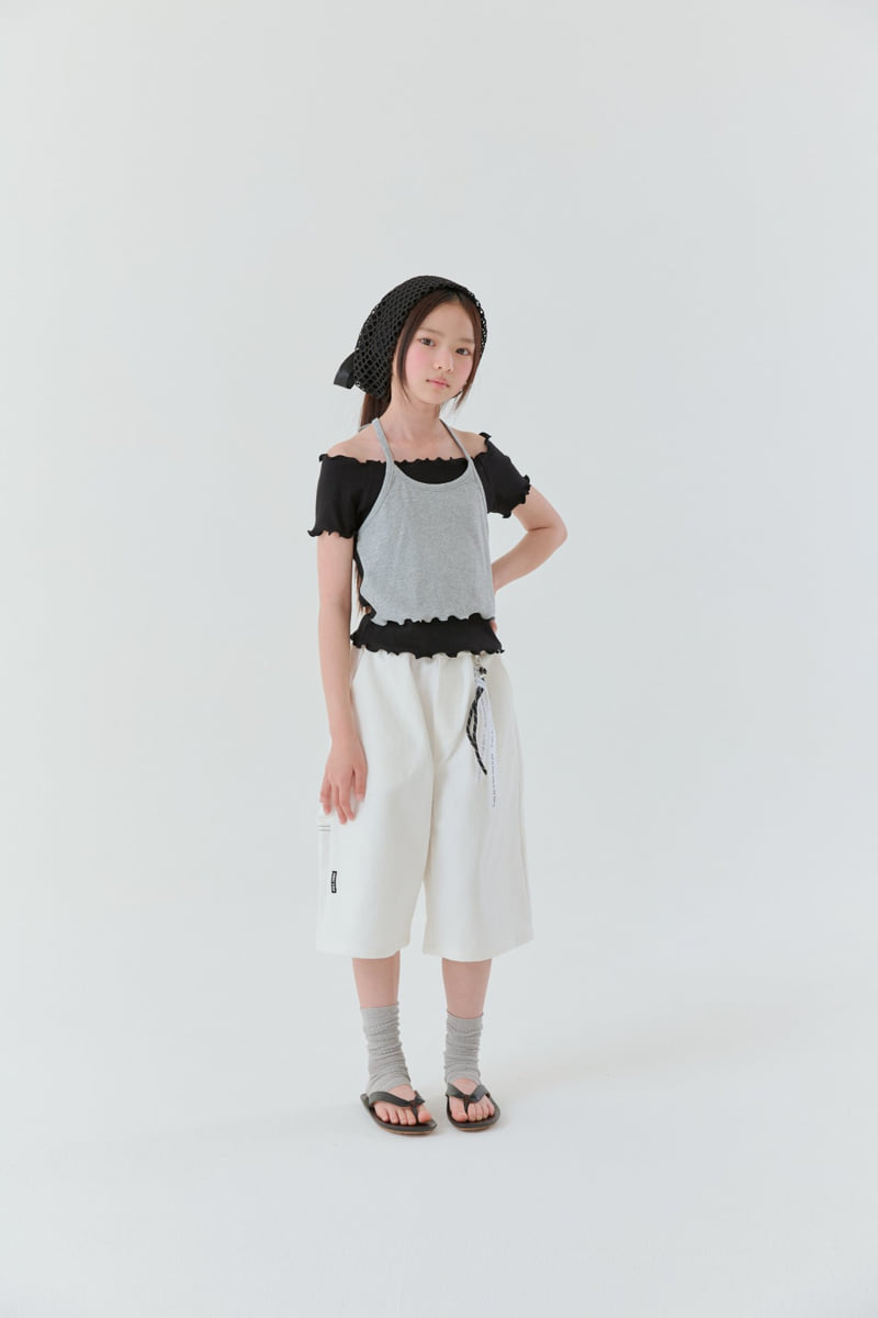 Lilas - Korean Children Fashion - #toddlerclothing - Sugar Mesh Tee - 11