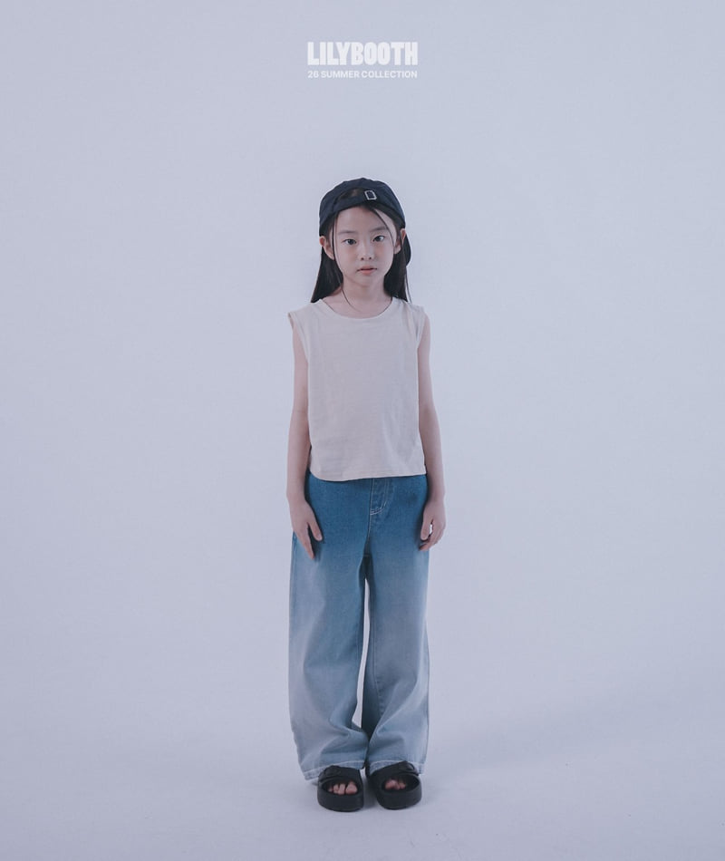 Lilybooth - Korean Children Fashion - #Kfashion4kids - Plain Sleeveless - 5