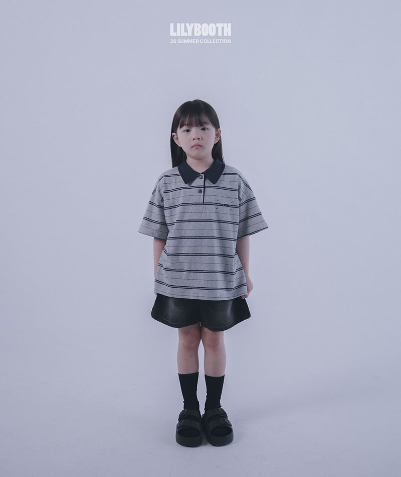 Lilybooth - Korean Children Fashion - #fashionkids - Martin Collar Tee - 9