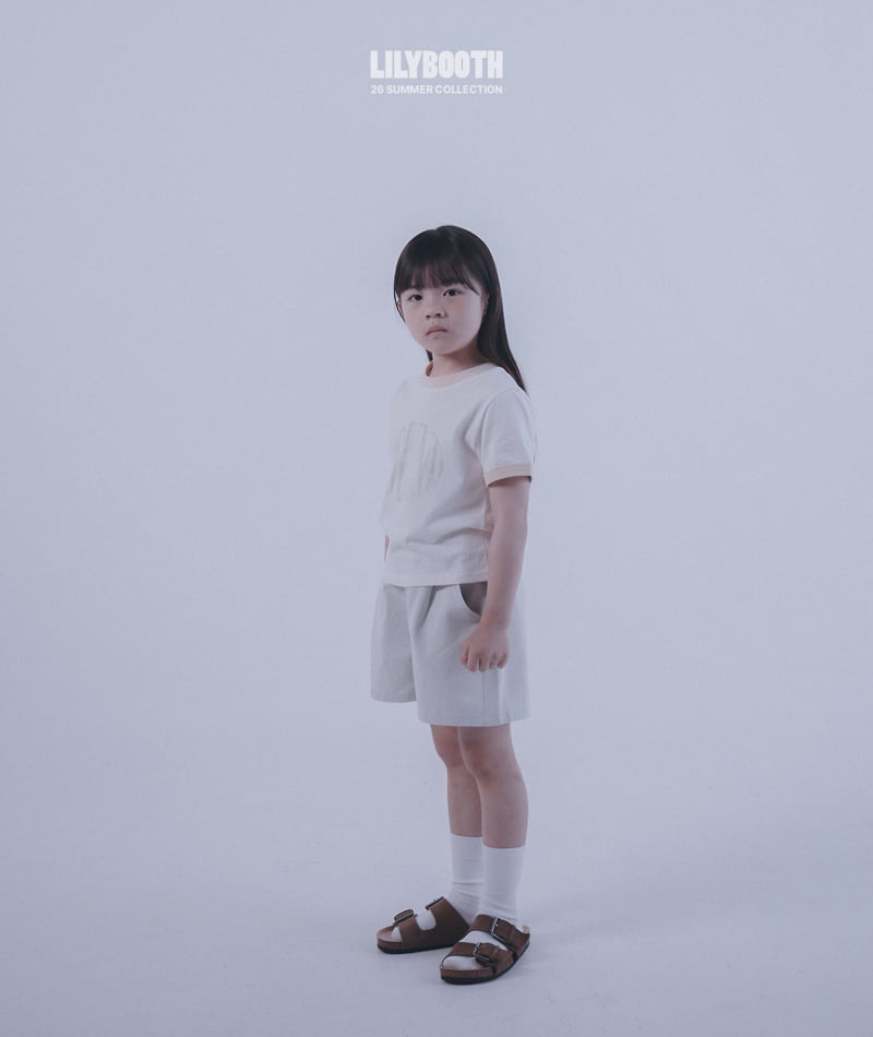 Lilybooth - Korean Children Fashion - #kidsshorts - Round Tee - 8