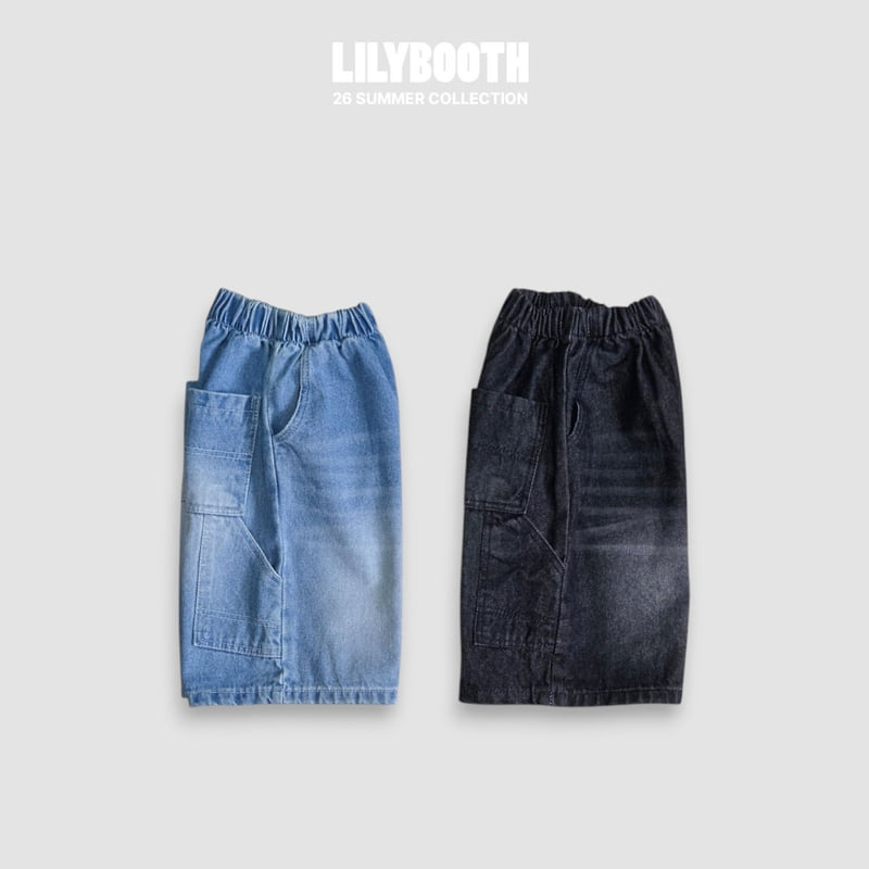 Lilybooth - Korean Children Fashion - #littlefashionista - Carpenter Bermuda Shorts