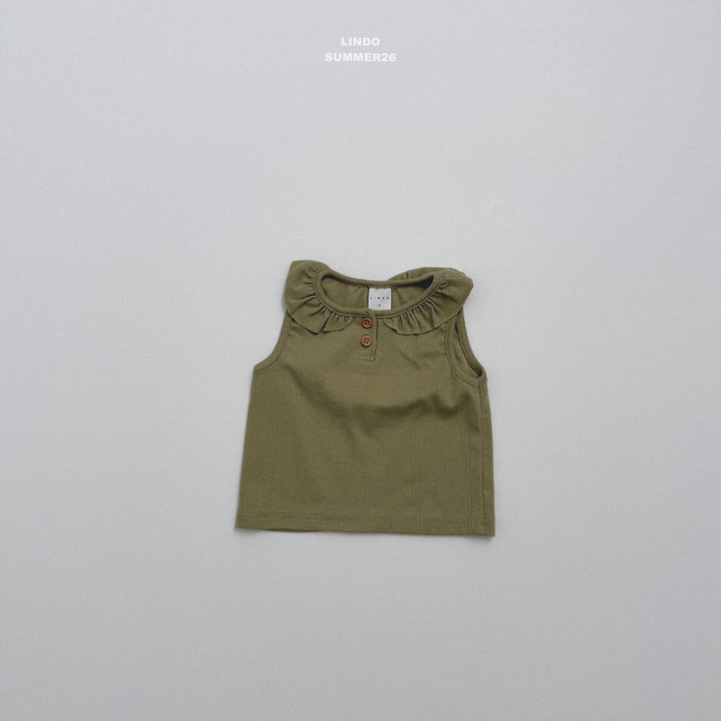 Lindo - Korean Children Fashion - #childofig - Bailey Sleeveless Tee - 8