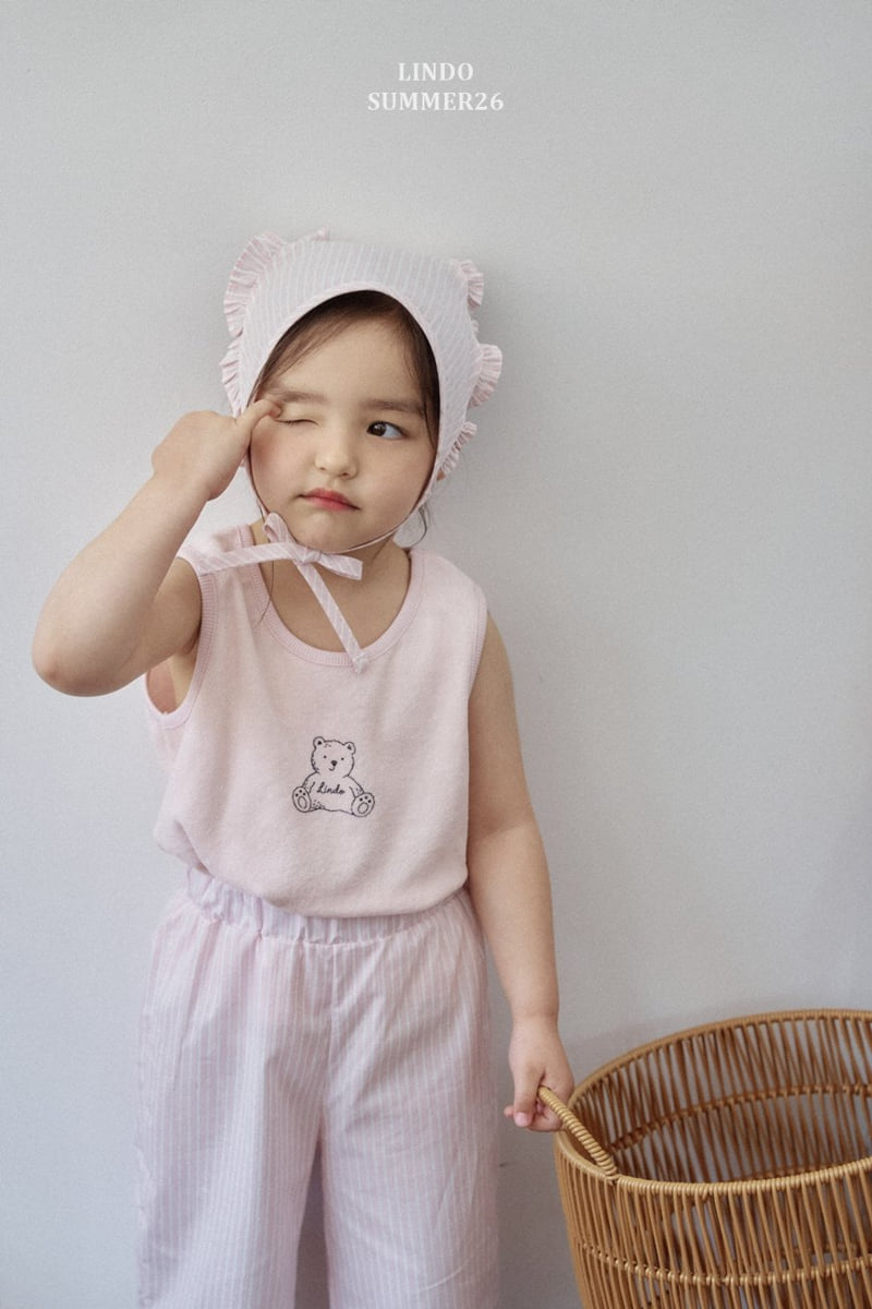 Lindo - Korean Children Fashion - #childrensboutique - Teddy Terry Sleeveless - 8