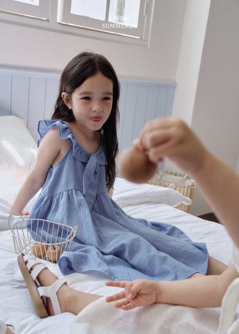 Lindo - Korean Children Fashion - #designkidswear - V Frill One-piece - 12