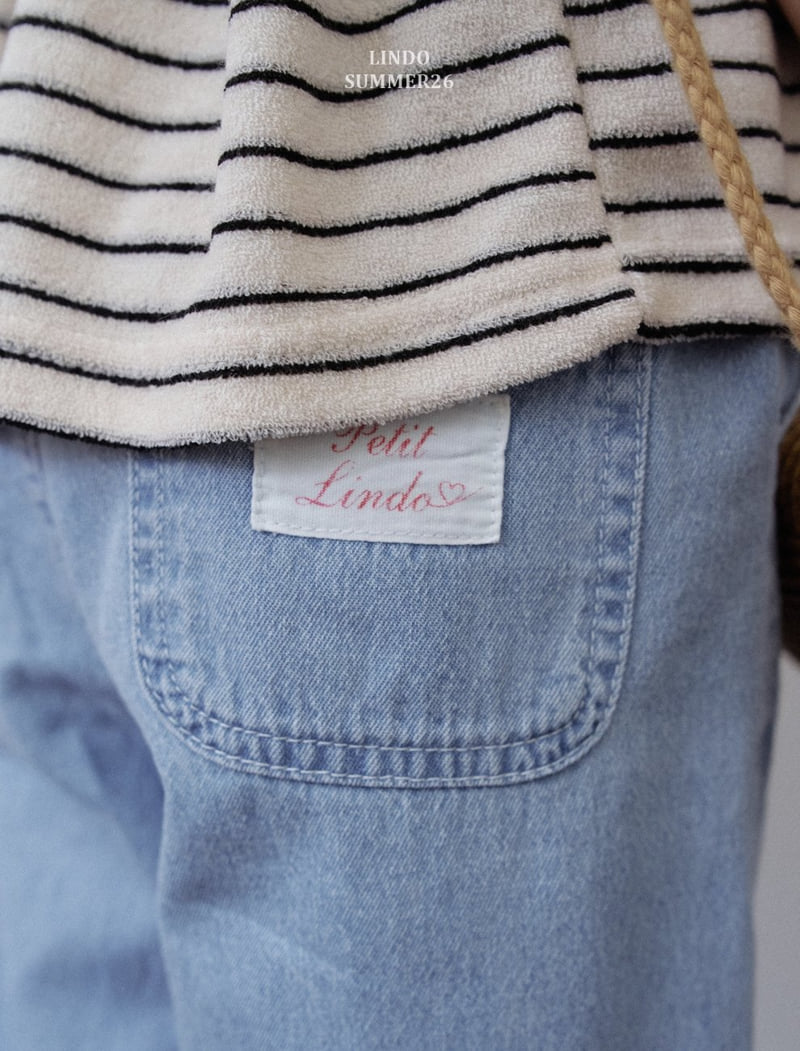Lindo - Korean Children Fashion - #designkidswear - Cool Denim Pants - 8