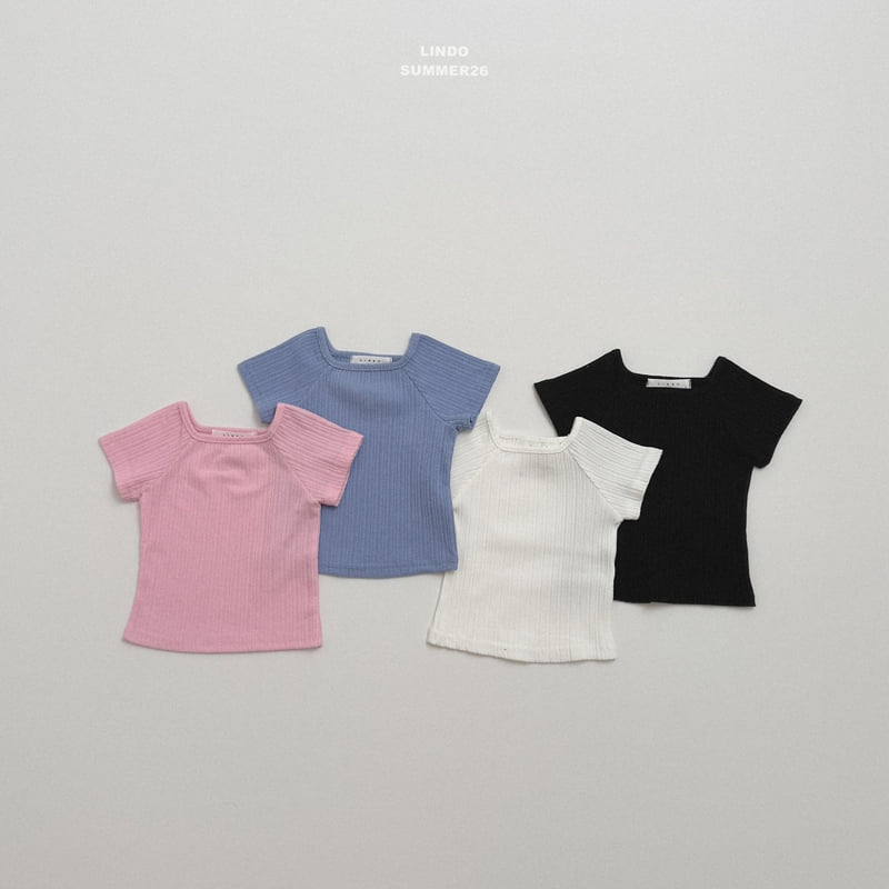 Lindo - Korean Children Fashion - #designkidswear - Fresh Rib Tee