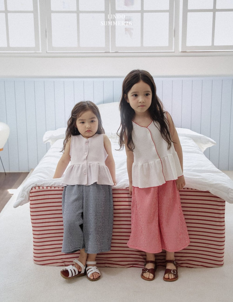 Lindo - Korean Children Fashion - #designkidswear - Smoke Wide Pants - 10