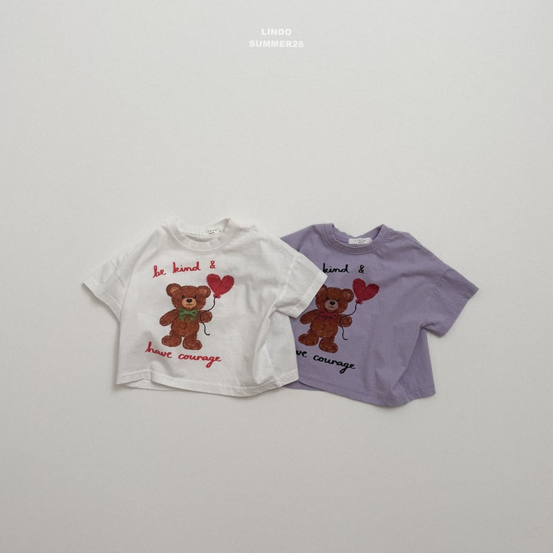 Lindo - Korean Children Fashion - #discoveringself - Bloom Bear Tee