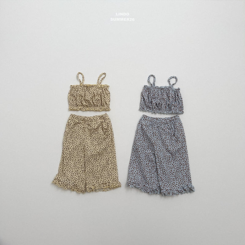 Lindo - Korean Children Fashion - #fashionkids - Leopard Top Set - 3