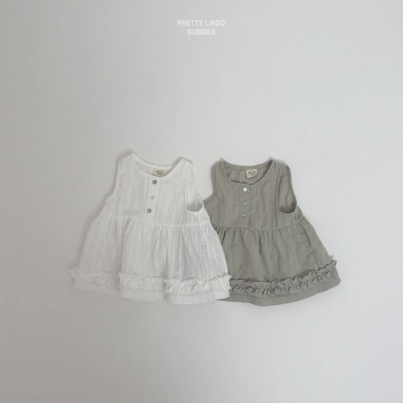 Lindo - Korean Children Fashion - #kidsshorts - Petite Frill Blouse