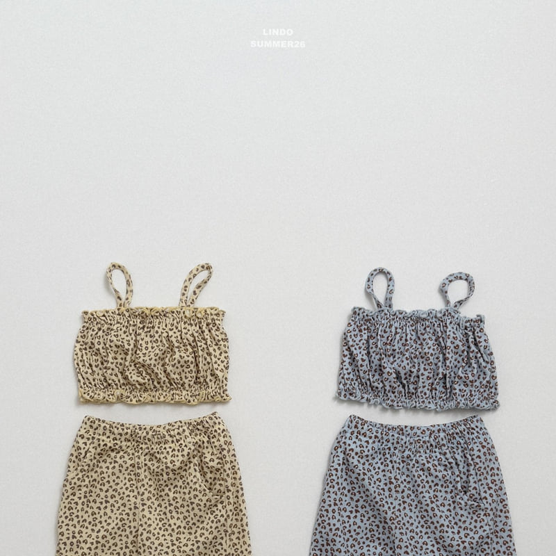 Lindo - Korean Children Fashion - #fashionkids - Leopard Top Set - 4