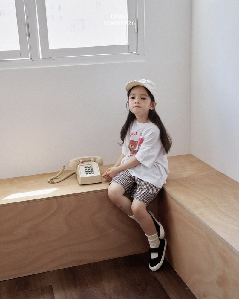 Lindo - Korean Children Fashion - #kidsstore - Oz Check Shorts - 11
