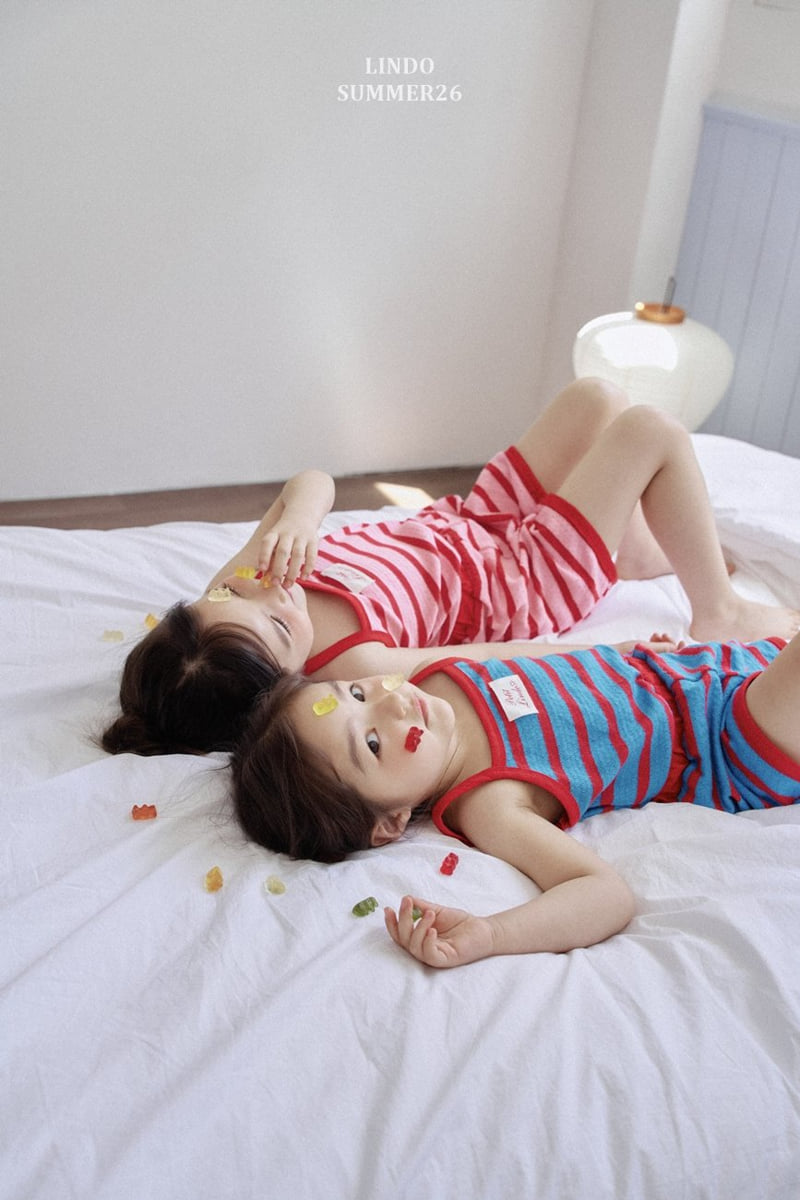 Lindo - Korean Children Fashion - #kidsstore - PangPang Sleeveless Set - 6