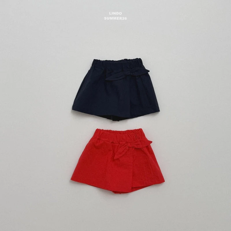 Lindo - Korean Children Fashion - #kidsstore - Ribbon Skort - 3