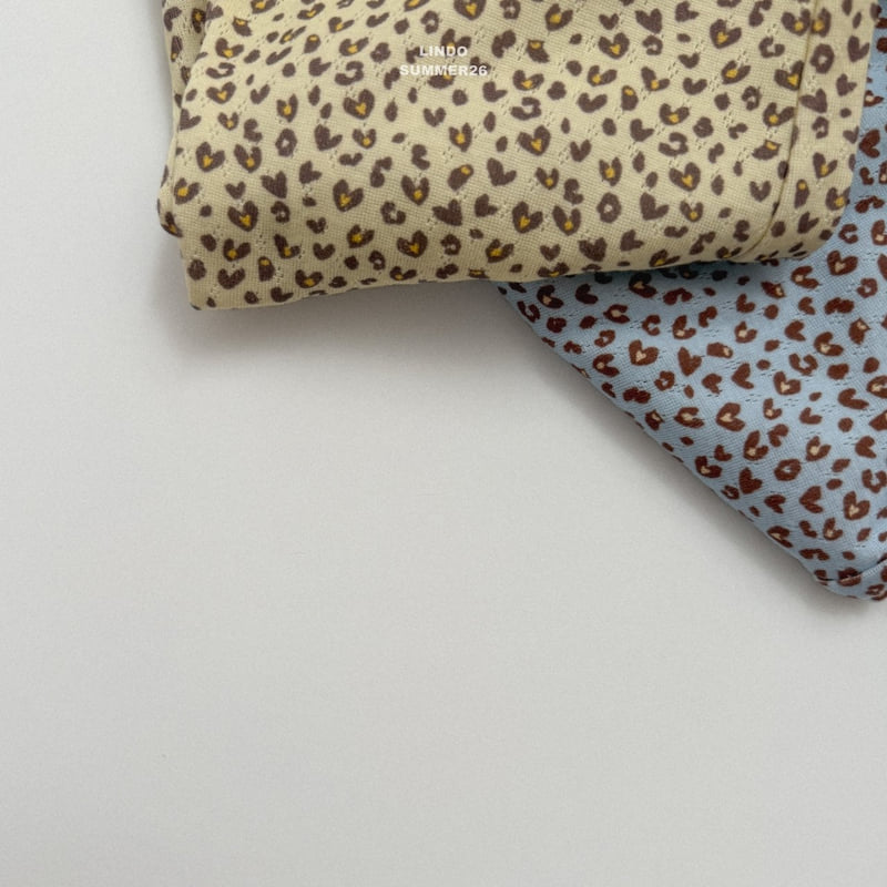 Lindo - Korean Children Fashion - #kidsstore - Leopard Top Set - 5