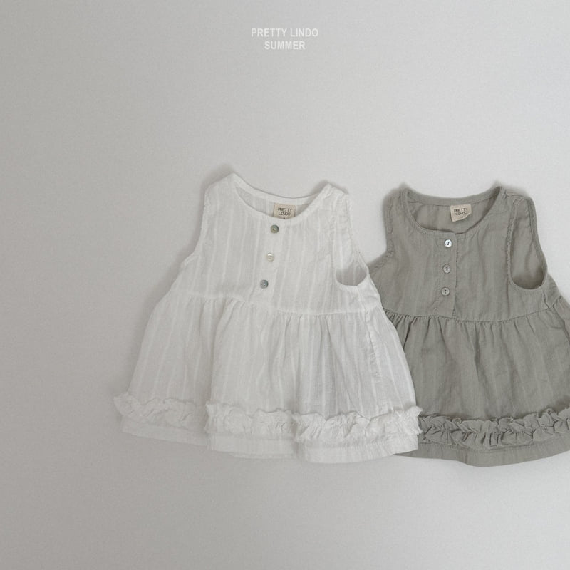 Lindo - Korean Children Fashion - #kidzfashiontrend - Petite Frill Blouse - 3