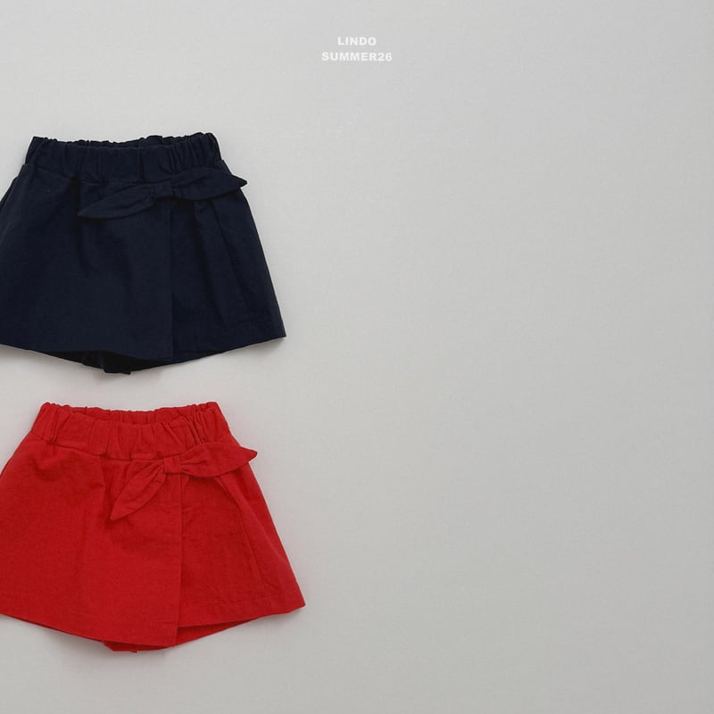 Lindo - Korean Children Fashion - #kidsstore - Ribbon Skort - 4